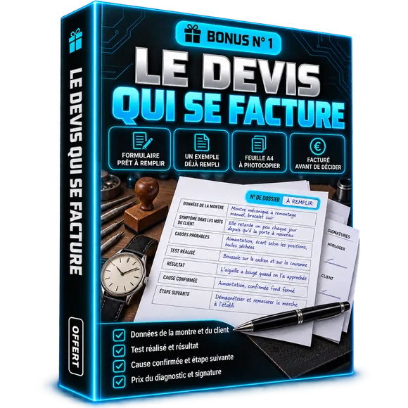 Bonus 1, Le devis qui se facture